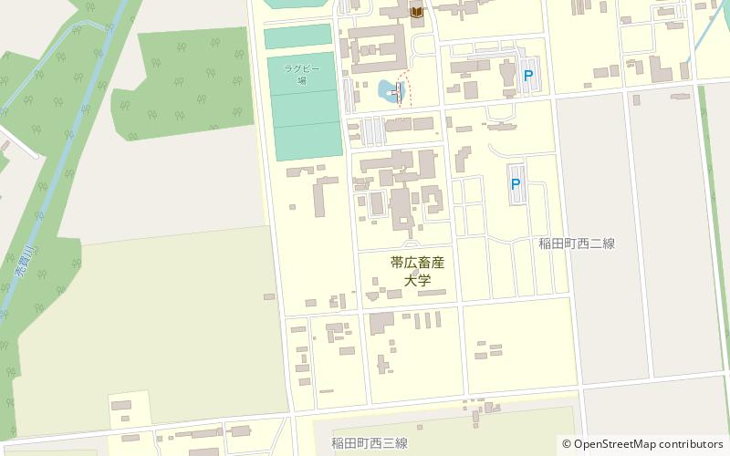 Obihiro University of Agriculture and Veterinary Medicine location map