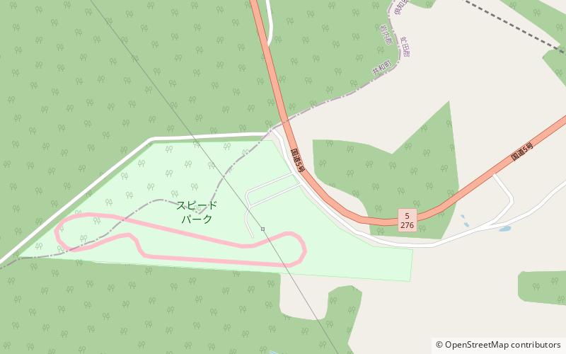 Hokkaido Speed Park location map