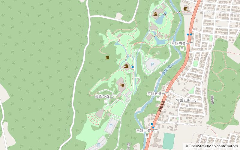 Sapporo Art Park location map