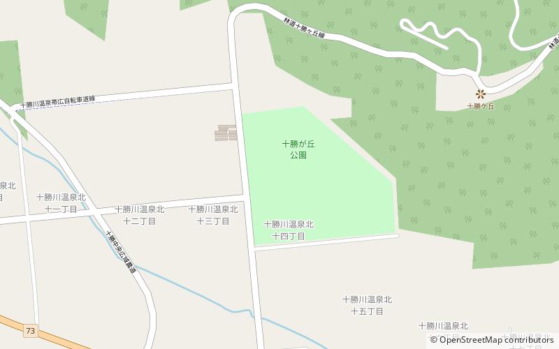 Tokachigaoka Park location map