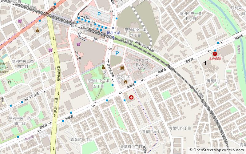 Atsubetsu-ku location map