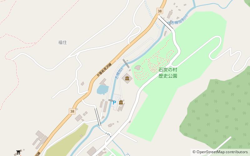 Yūbari Coal Mine Museum location map