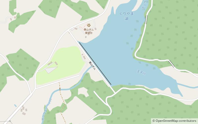 Kuriyama Dam location map