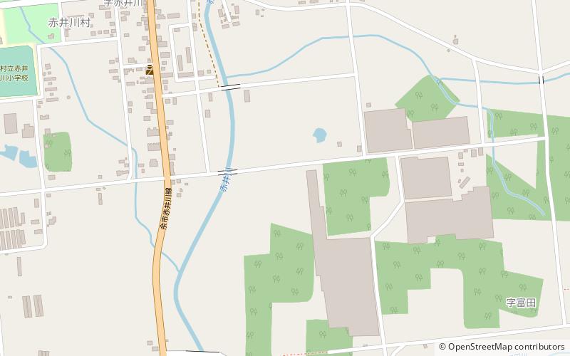 Akaigawa Caldera location map