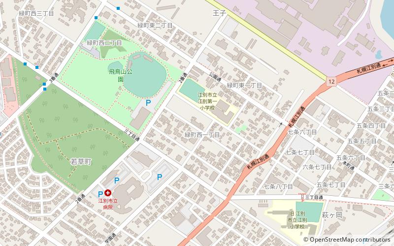 Ebetsu City Historical Museum location map