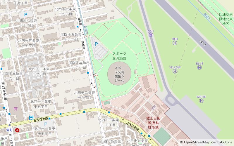 Sapporo Community Dome location map