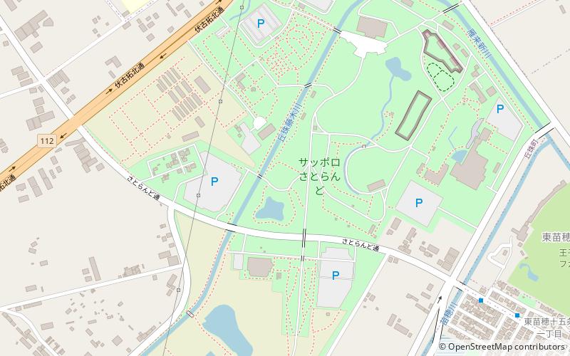 Sapporo Satoland location map