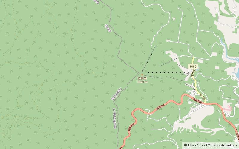 Mont Sahoro location map