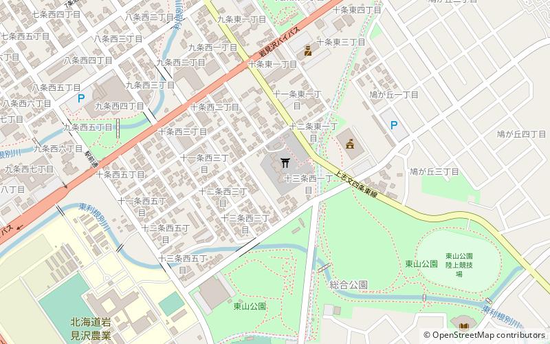 Iwamizawa Jinja location map