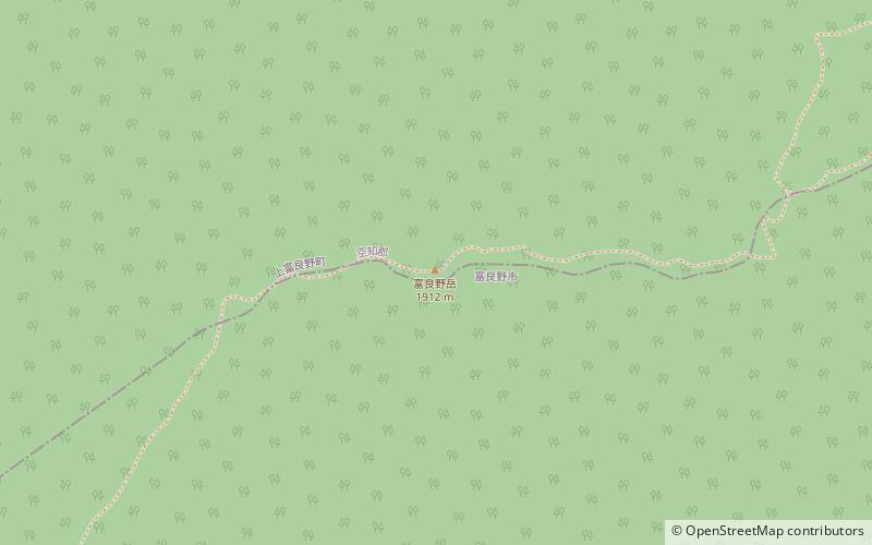 Mount Furano location map