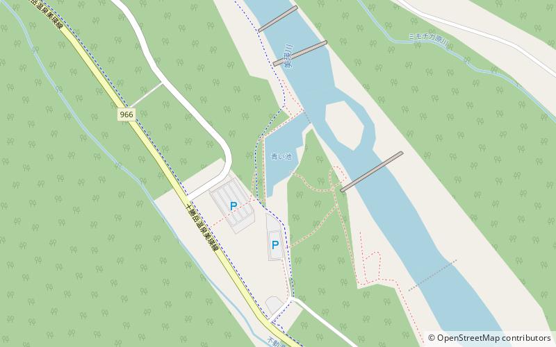 Blue Pond location map