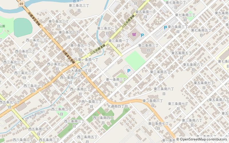 Nakashibetsu location map