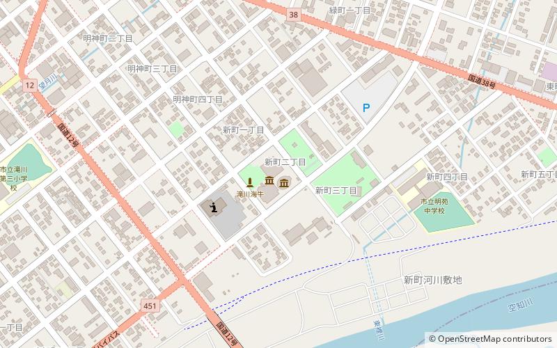 takikawa museum of art and natural history location map