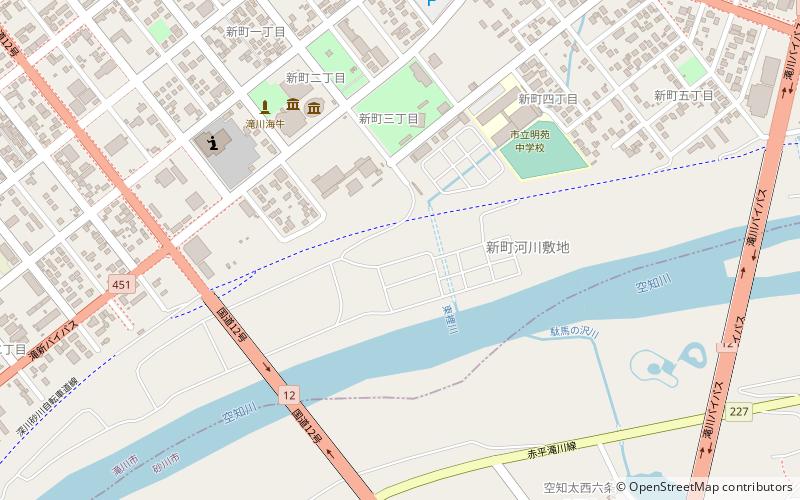 Shibetsu location map