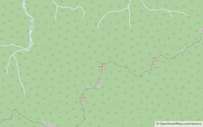 Mount Otofuke location map