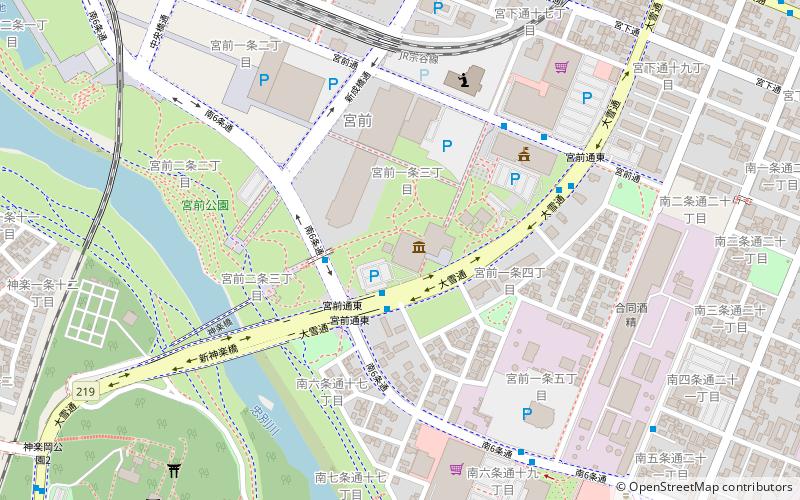 asahikawa city science museum location map