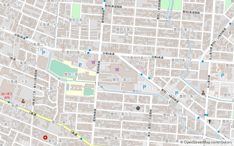 a moll shopping center asahikawa location map