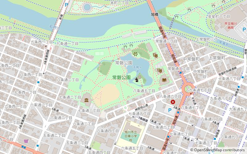 Tokiwa Park location map