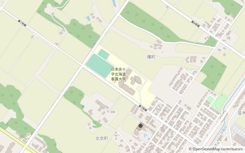 japanese red cross hokkaido college of nursing kitami location map