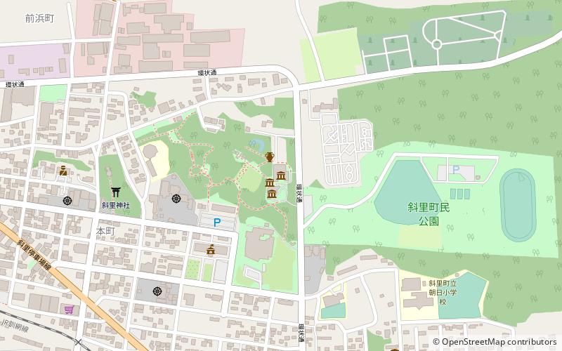 Shiretoko Museum location map