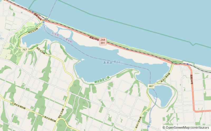 Lake Tōfutsu location map