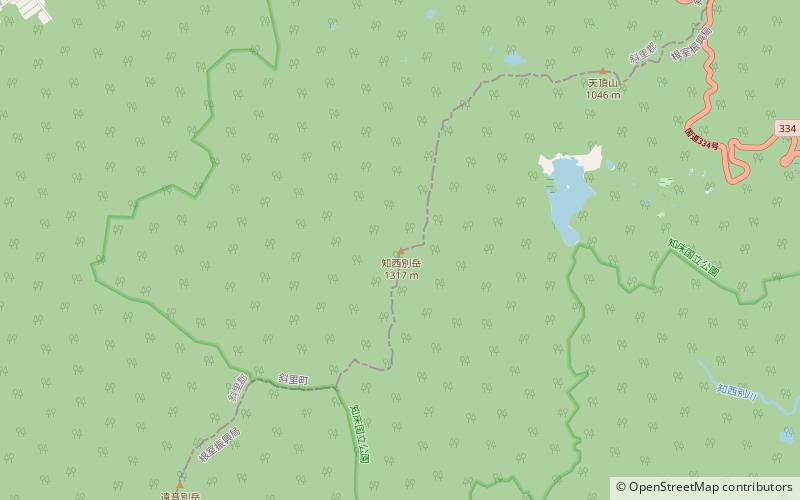 Mount Chinishibetsu location map