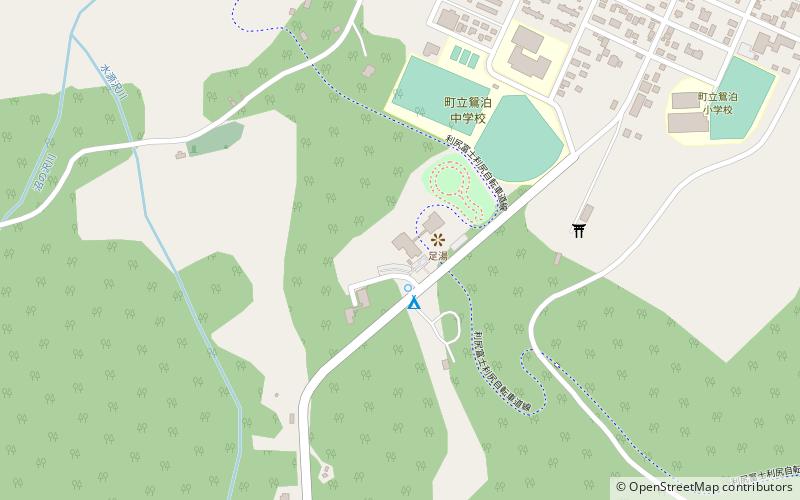 rishirifuji onsen location map