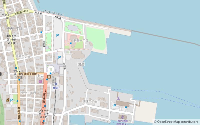 Port of Wakkanai location map