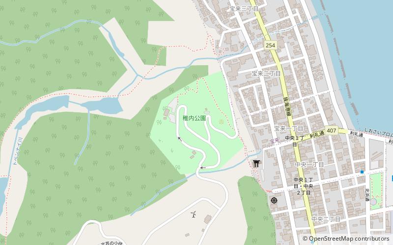 Wakkanai Park location map