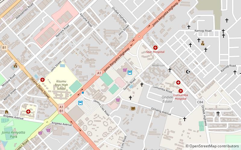 United Mall location map