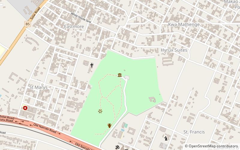 Hyrax Hill Prehistoric Site and Museum location map