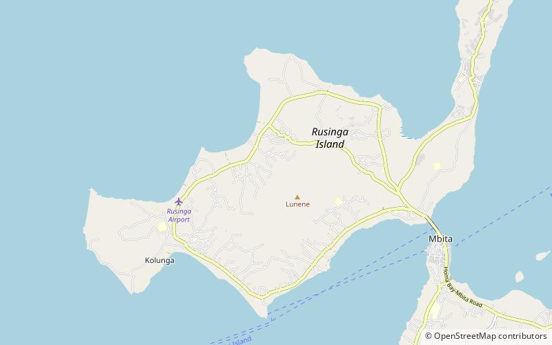 Rusinga location map