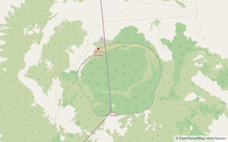 Suswa location map