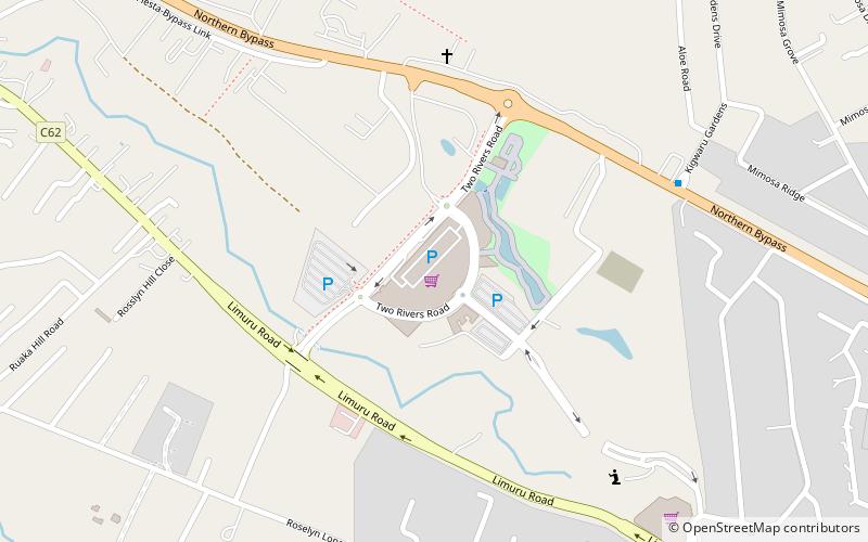 two rivers mall nairobi location map