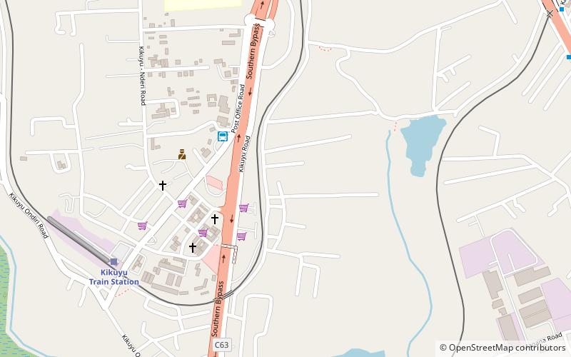 Kikuyu location map