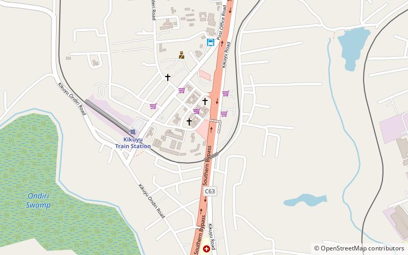 Kikuyu Open Market location map