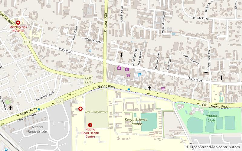 the junction nairobi location map