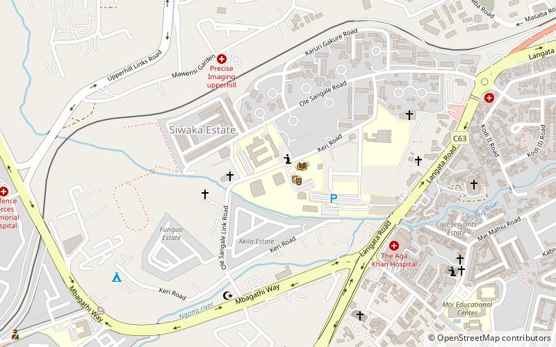 Strathmore University location map