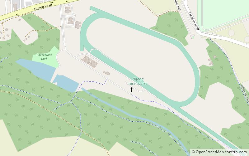Ngong Racecourse location map