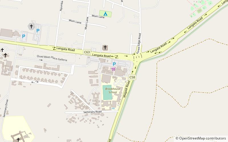 galleria mall nairobi location map