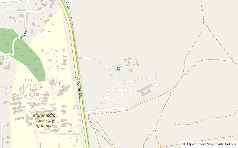 david sheldrick wildlife trust nairobi location map