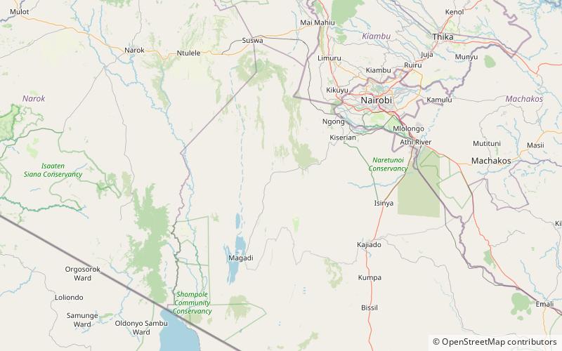 Olorgesailie location map