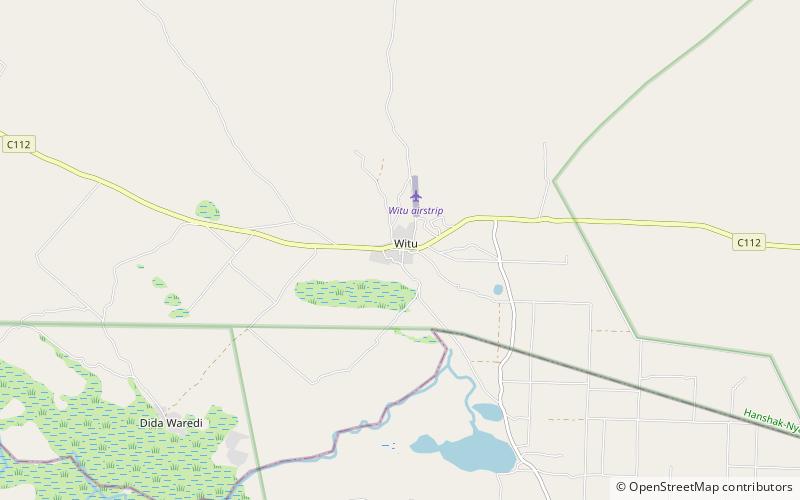 Witu location map