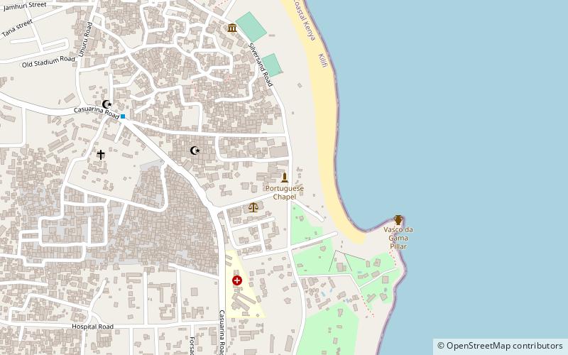 Portuguese Chapel location map