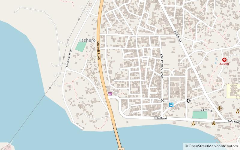 Kilifi location map