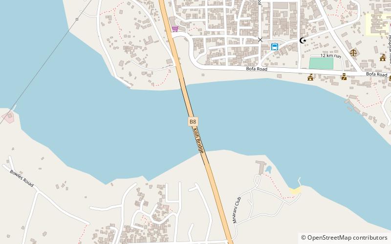 Kilifi Bridge location map