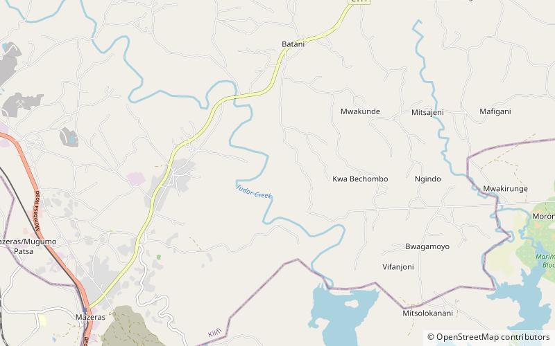 Kaya location map