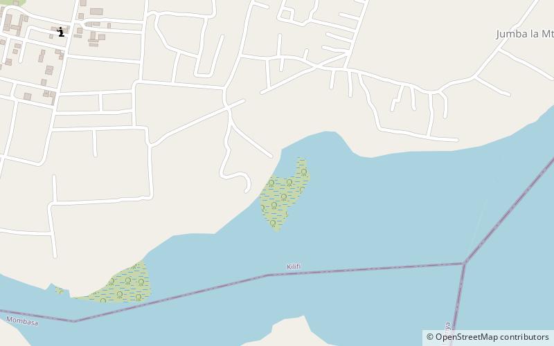 Mtwapa Beach location map