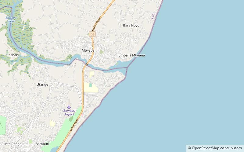 mombasa mainland desalination plant mtwapa location map