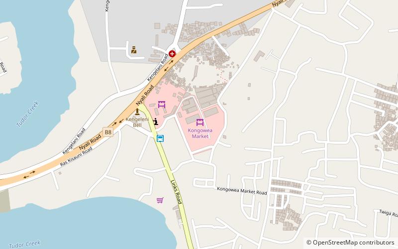 kongowea market mombasa location map
